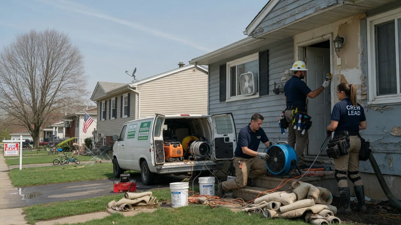 Flood Cleanup in Newfoundland, NJ near me